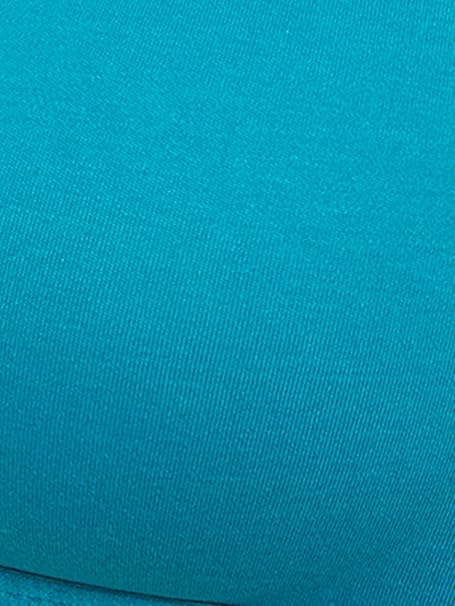 Clovia Women’s Cotton-Rich Teal Wire-Free Full-Cup T-Shirt Bra